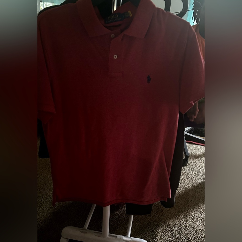 Ralph Lauren Classic Red Polo Shirt